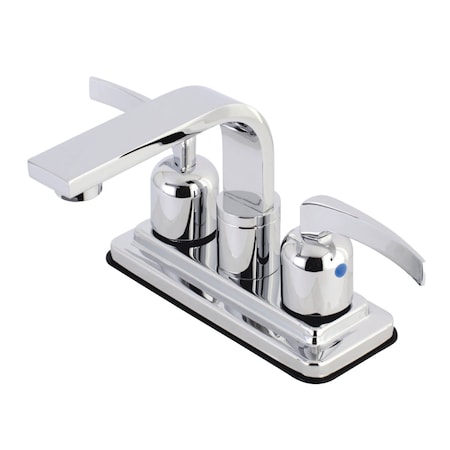 Kingston Brass KB8461EFL Centurion 4" Centerset Bathroom Faucet, Polished Chrome KB8461EFL